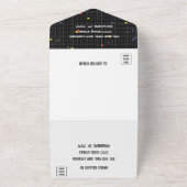 Bar Bat Mitzvah Game On All In One Einladung (Außenbereich)