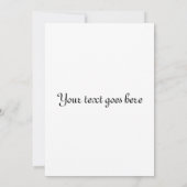 BAR BAT MITZVAH INVITATIONEN DER PRISARTEN EINLADUNG (Rückseite)