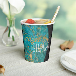 Bar Bat Mitzvah Paper Cup aus dieser Welt Pappbecher