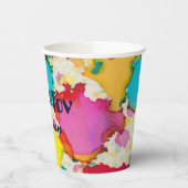Bar Bat Mitzvah Paper Cup Confetti Pappbecher (Links)
