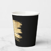 Bar Bat Mitzvah Paper Cup Elegantes Gold Pappbecher (Links)