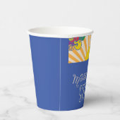 Bar Bat Mitzvah Paper Cup Party Wirbel Pappbecher (Rechts)