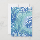 Bar Bat Mitzvah Party Card Einladung (Rückseite)