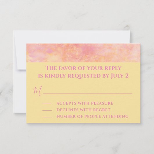 Bar Bat Mitzvah Umschließung RSVP Karten einfach s (Vorderseite)