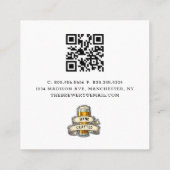 Bar Beer Brewery Shop Visitenkarte (Rückseite)