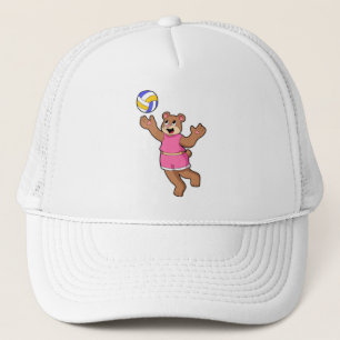 Bär beim Volleyball-Sport Truckerkappe