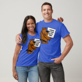 Bär bewaffnet Grizzlybären T-Shirt (Unisex)