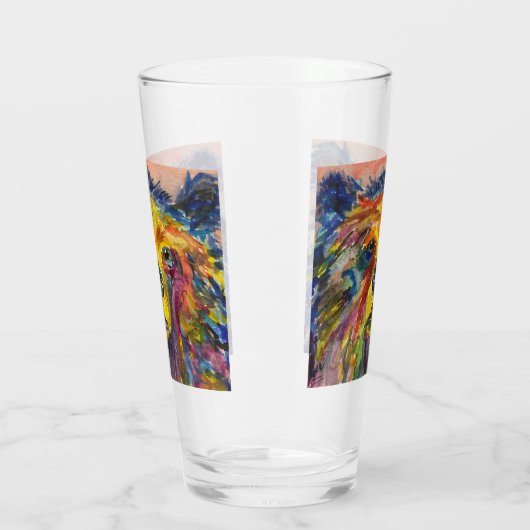 "Bär"- Bier-Glas Glas (Links)