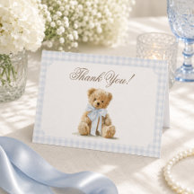 Bär Blau Junge Baby-Party
