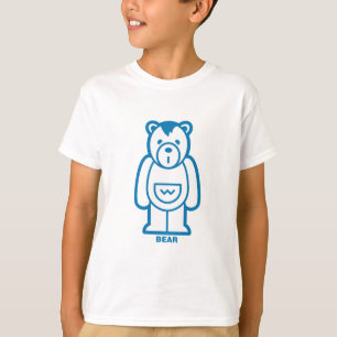Bär (blau) T-Shirt