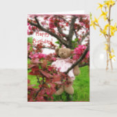 Bar Blossum, Happy Birthday! Karte (Gelbe Blume)