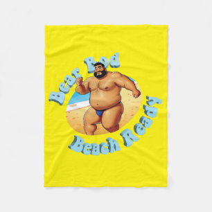 Bär Bod, Strandfertig! Nr. 9 Fleecedecke