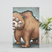 Bär Briefpapier (Stehend Vorderseite)