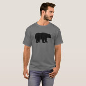 Bär - Brown Grizzles Niedlich Funny Animal Zoologe T-Shirt (Vorne ganz)