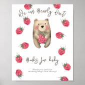 Bär - Bücher für das Baby Poster (Vorne)