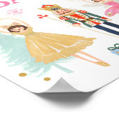 Bar Chocolate Nutcracker Ballerina Girl Poster (Ecke)