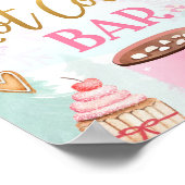 Bar Chocolate Nutcracker Ballerina Girl Poster (Ecke)