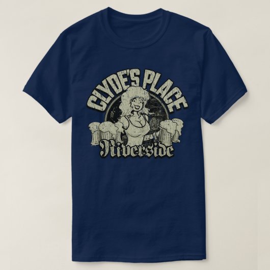 Bar Clydes Platz 9 T-Shirt (Design vorne)