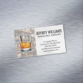 Bar | Cocktail Drink Magnetische Visitenkarte (Beispiel)