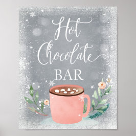 Bar Cocoa Sweet Girl Birthday Sign Poster