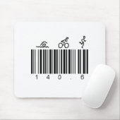 Bar-Code 140,6 Mousepad (Mit Mouse)