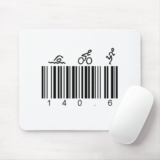 Bar-Code 140,6 Mousepad (Mit Mouse)