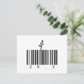 Bar Code 26.2 Postkarte (Stehend Vorderseite)