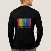Bar Code 2nd edition Tri-Blend Shirt (Rückseite)