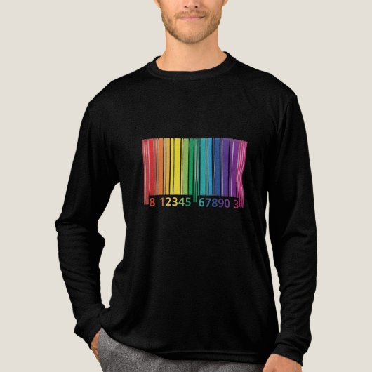 Bar Code 2nd edition Tri-Blend Shirt (Vorderseite)