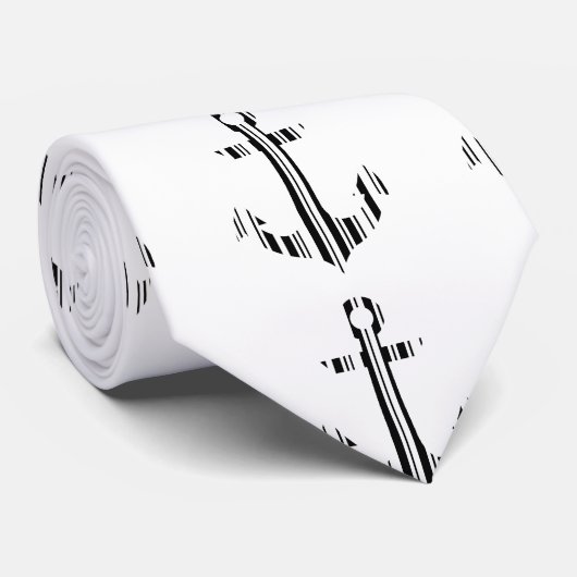 BAR CODE-Codemuster für ANCHOR Krawatte (Gerollt)