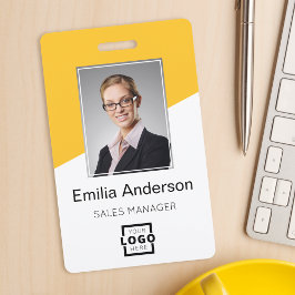 Bar-Code für das Logo des Unternehmens Mitarbeiter Ausweis