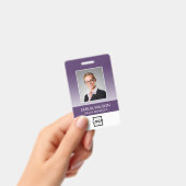 Bar-Code für kundenspezifische Firmenlogos Mitarbe Ausweis (Handheld)