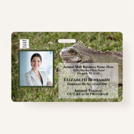 Bar-Code für Logos für Fotos von Mitarbeitern Ausweis