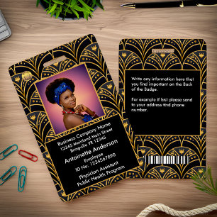 Bar-Code für Logos für Fotos von Mitarbeitern Ausweis