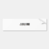 Bar-Code-HundeAgilitywebart Autoaufkleber (Vorne)