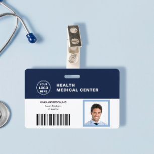 Bar Code ID Medizin Gesundheitsklinik Arzt Ausweis