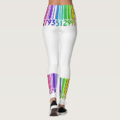 Bar-Code Leggings (Rückseite)