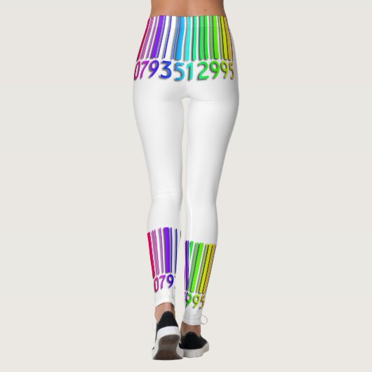 Bar-Code Leggings (Rückseite)
