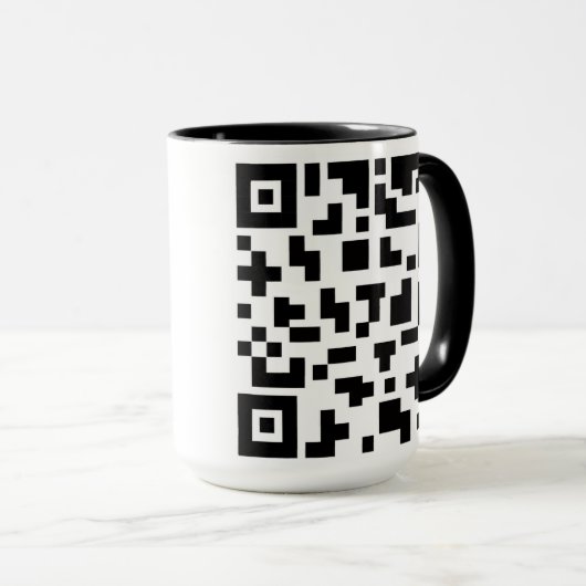 Bar Code-Tasse Tasse (VorderseiteRechts)