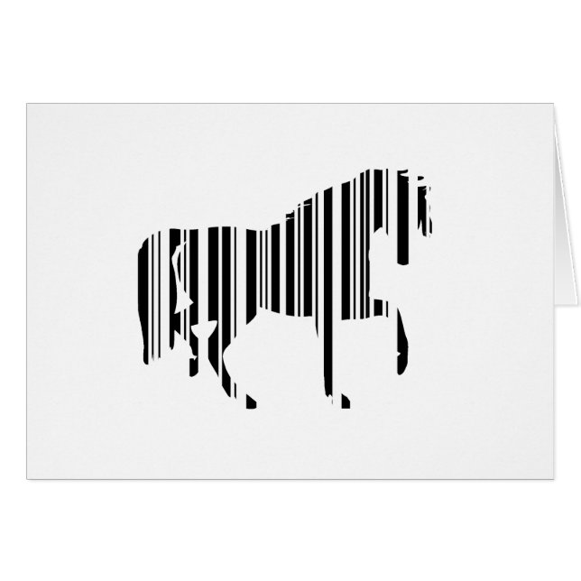 Bar CODE Zebra Barcode Design (Vorderseite (Horizontal))