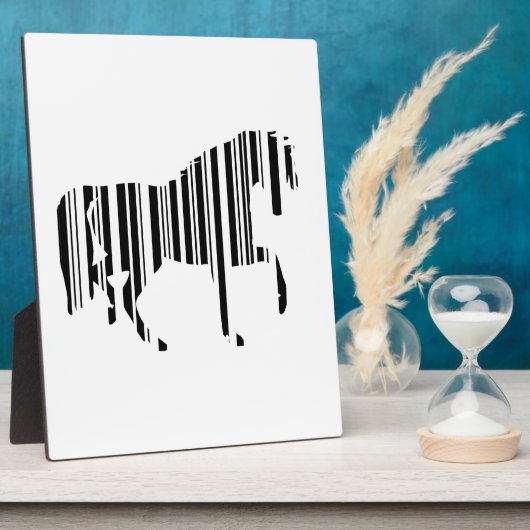 Bar CODE Zebra Barcode Design Fotoplatte (Seite)