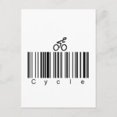 Bar Code-Zyklus Postkarte (Vorderseite)