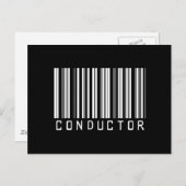 Bar CONDUCTOR DARK Postkarte (Vorne/Hinten)