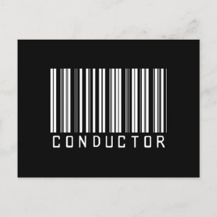 Bar CONDUCTOR DARK Postkarte