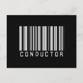 Bar CONDUCTOR DARK Postkarte (Vorderseite)