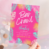 Bar Crawl Einladung zum Geburtstag