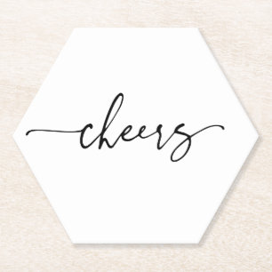 Bar Decor B613 für Hochzeitspapier-Untersetzer Untersetzer