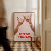 Bar-Dekoration, Prospekt, machen Sie es für die Ze Poster