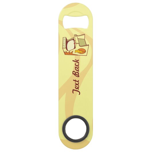 Bar der Arcade-Maschine Speed Flaschenöffner (Rückseite)