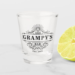 Bar der benutzerdefinierten Grampie Schnapsglas